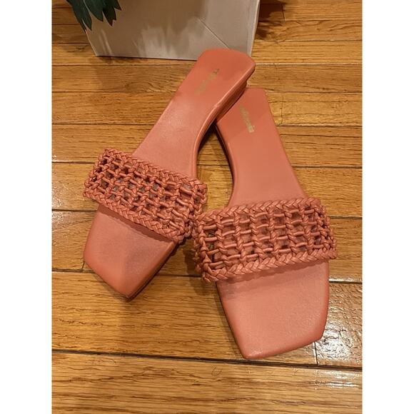 Cult Gaia Maya woven leather sandal shoe 38.5 (san100 main image 2